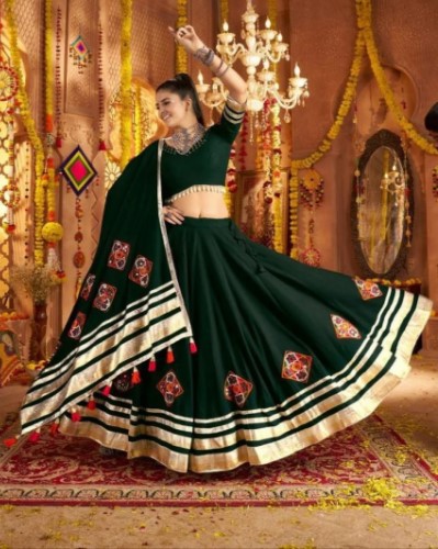premium Multi Colors Raas Lehenga Choli