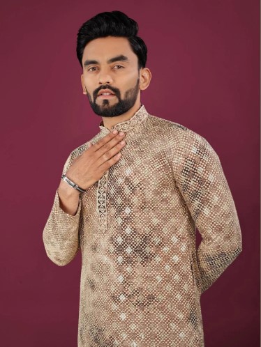 Luxury Chikankari Kurta