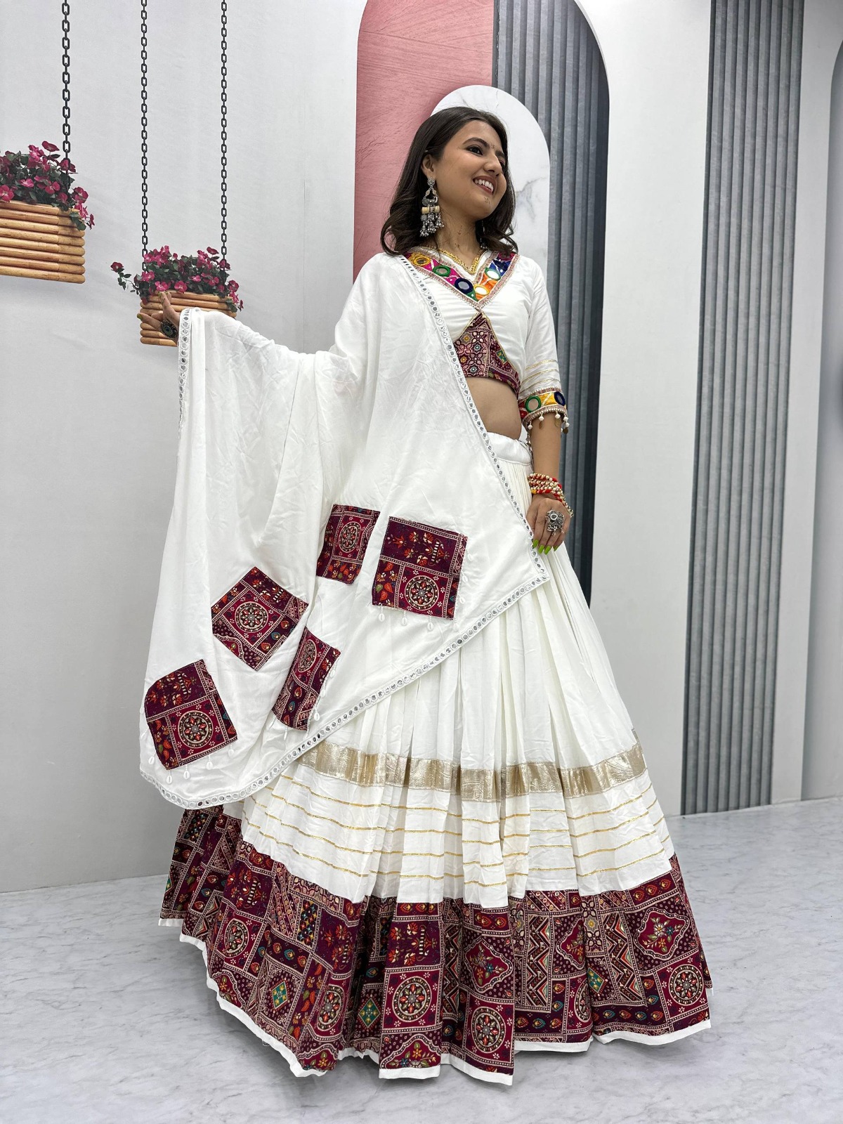 Navratri Special Pure Cotton Lehenga Choli
